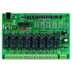  Velleman Sa 8 Channel Usb Relay Card Project Kit Optional 