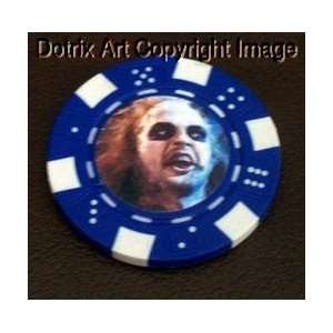  BeetleJuice Las Vegas Casino Poker Chip limited edition 