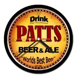  PATTS beer and ale cerveza wall clock 