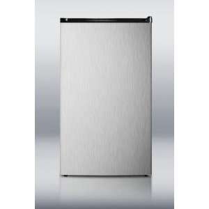 Summit Stainless Steel Full Refrigerator Freestanding Refrigerator 