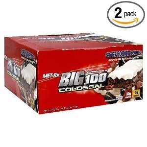 MetRx Colossal Super Cookie Crunch, Value Pack, 4 3.52 oz. Bars (Pack 