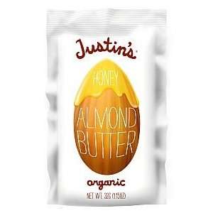 Justins Natural Honey Almond Butter (box of 10)  Grocery 