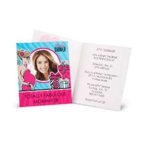 Totally Fabulous Baby Shower Caucasian Personalized Invitations (8)
