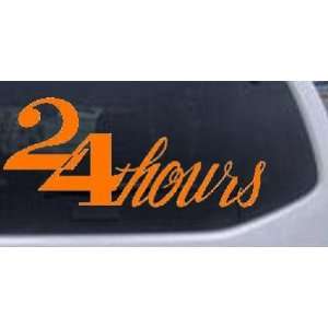  24 Hours Store Window Sign Business Car Window Wall Laptop 