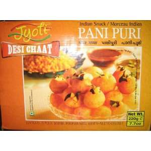Jyoti Desi Chaat Pani Puri Kit 30 count  Grocery & Gourmet 