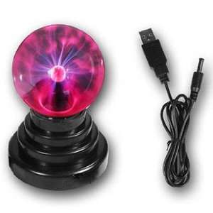  USB Plasma Ball   3.5 Inch Electric Globe Electronics