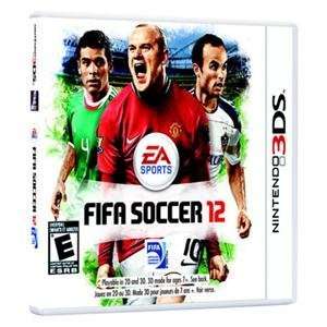  NEW FIFA Soccer 12 3DS (Videogame Software) Office 