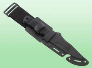 The durable, tactical Kydex sheath can be mounted in a variety of ways 