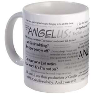  Angels Quotes from the show Angel Quotes Mug by  
