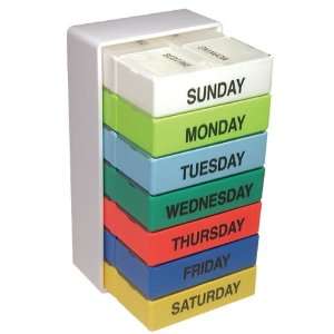  The Seven Day Color Pill Box