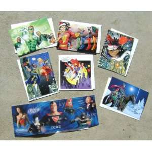  DC Comics 1996 2010 Rare 7 Promotional Holiday Cards+ 