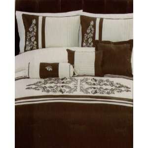    BRAND NEW QUEEN SIZE 7PC ROWLAND COMFORTER SET