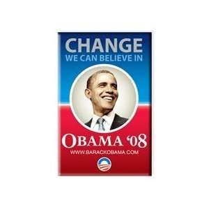  preorder ships 12/15/2008  change we can believe in 2 x 3 