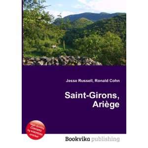  Saint Girons, AriÃ¨ge Ronald Cohn Jesse Russell Books