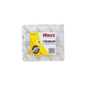  Whizz 6 Acrylic Yellow Stripe Roller Cover 12Pk
