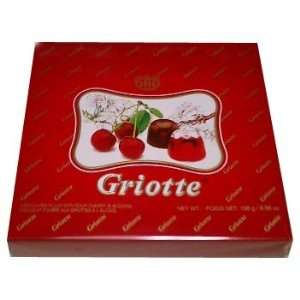 Griotte, Chocolates Filled with Sour Cherry in alcohol (kras) 198g