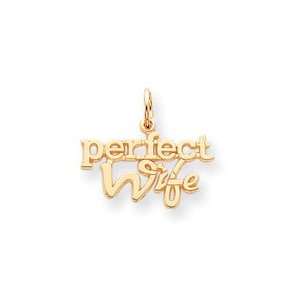   14k Perfect Wife Charm   Measures 21.2x22.5mm   JewelryWeb Jewelry