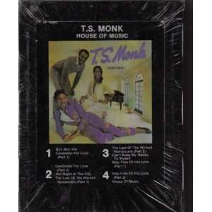  T.s. Monk House of Music 8 Track Tape 