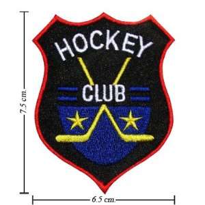  Hockey Club Logo Iron On Patches 