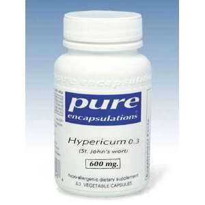  Pure Encapsulations Hypericum 0.3 600 mg   60 capsules 