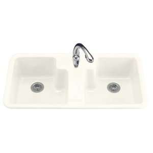 KOHLER 5850 3 96 Cantina Self Rimming Kitchen Sink with 