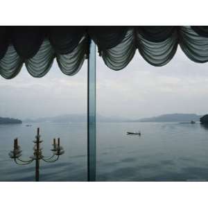  Sun Moon Lake from the Window of a New Hotel Stretched 