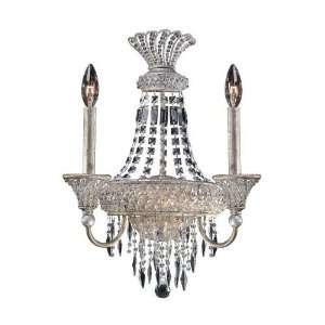 Savoy House 9 3055 2 272 Duchess 2 Light Sconce in Silver Dust 9 3055 
