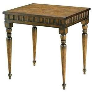  Currey and Company 3081 Wellington   Side Table, Pompeii 
