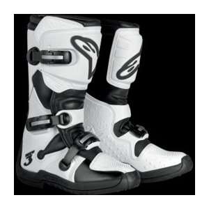  Alpinestars Stella Tech 3 Boots , Color White/Black, Size 