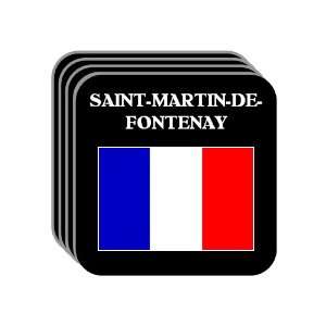  France   SAINT MARTIN DE FONTENAY Set of 4 Mini Mousepad 