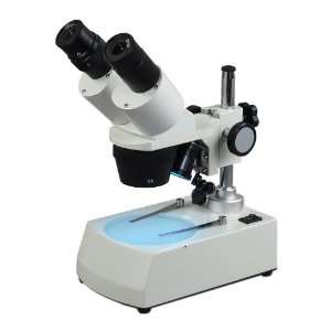 Stereo Microscope 10x 20x 30x 60x Dual LED Lights  