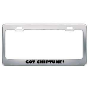  Got Chiptune? Music Musical Instrument Metal License Plate 