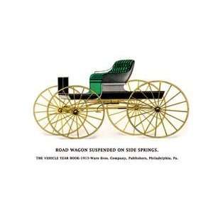  Paper poster printed on 20 x 30 stock. Road Wagon 
