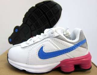NEW NIKE BABY SHOX CONUNDRUM SI [407910 104] TODDLERS  