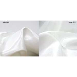  VF121 07 Tenpin Shantung   White Reversible Polyester 