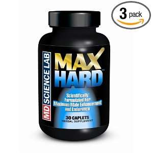  Md Science Lab Maxhard Male Enhancement and Endurance   30 