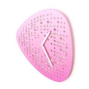  Orikami Clock in Pink