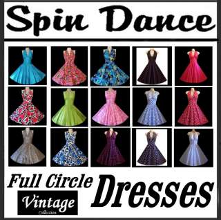This listing is for one new Spin Dance 50s 60s Vintage Style Dress