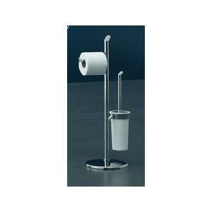 Gedy by Nameeks 3532 13 Chromed with Mat White Karma Toilet Brush from 