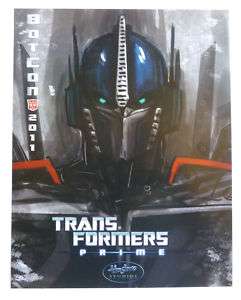 Transformers Prime Botcon 2011 Exclusive Poster  