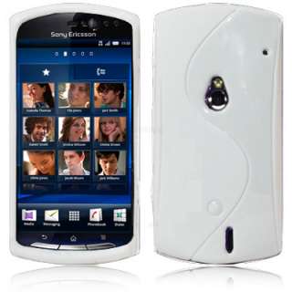 Funda Sony Ericsson Xperia NEO V y NEO GEL Blanca Blanco  