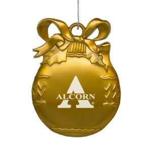  Alcorn State University   Pewter Christmas Tree Ornament 