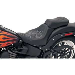  Saddlemen Tattoo Solo Seat with Silver Stitch 806 12 0116 