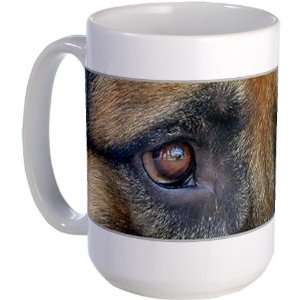  The Soul Of A Dog Dog Large Mug by  Everything 