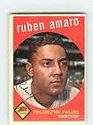 1959 TOPPS Baseball 178 RUBEN AMARO ROOKIE TOUGH EX MT  