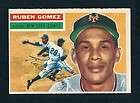 1956 Topps Ruben Gomez 9 PSA 9 Population 1 of 8 WB  