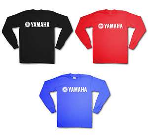 Yamaha Racing Long Sleeve T Shirt  