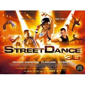  Street Dance 3D Poster Movie 30x40