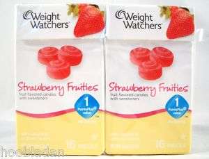 WEIGHT WATCHERS Fruities Candies 6 Boxes Strawberry  