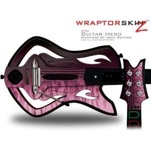  Warriors Of Rock Guitar Hero Skin   Fire Pink (GUITAR NOT 